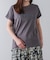 厚盛刺しゅうロゴＴシャツ