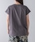 厚盛刺しゅうロゴＴシャツ