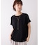肩ラメラインＴシャツ