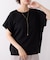 肩ラメラインＴシャツ
