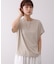 肩ラメラインＴシャツ