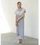 【Bab】【再登場・選べるサイズ展開】アシメフリルドッキングワンピース