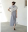 【Bab】【再登場・選べるサイズ展開】アシメフリルドッキングワンピース