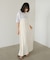 【Bab】【サイズ展開あり】レーススカラップマットサテンキャミワンピース