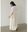 【Bab】【サイズ展開あり】レーススカラップマットサテンキャミワンピース