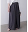 T/Rデニム風ワイドパンツ