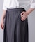 T/Rデニム風ワイドパンツ