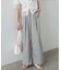 【Bab】【サイズ展開あり】ボリュームワイドタックパンツ