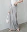 【Bab】【サイズ展開あり】ボリュームワイドタックパンツ