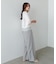 【Bab】【サイズ展開あり】ボリュームワイドタックパンツ
