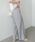 【Bab】【サイズ展開あり】ボリュームワイドタックパンツ