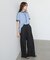 【Bab】【サイズ展開あり】ボリュームワイドタックパンツ