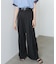 【Bab】【サイズ展開あり】ボリュームワイドタックパンツ