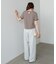 【Bab】デニムライクワイドパンツ