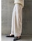SHEER ORGANZA WIDE PANTS（ｼｱｰｵｰｶﾞﾝｼﾞｰﾜｲﾄﾞﾊﾟﾝﾂ）