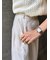 SHEER ORGANZA WIDE PANTS（ｼｱｰｵｰｶﾞﾝｼﾞｰﾜｲﾄﾞﾊﾟﾝﾂ）