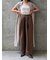 SHEER ORGANZA WIDE PANTS（ｼｱｰｵｰｶﾞﾝｼﾞｰﾜｲﾄﾞﾊﾟﾝﾂ）