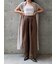 SHEER ORGANZA WIDE PANTS（ｼｱｰｵｰｶﾞﾝｼﾞｰﾜｲﾄﾞﾊﾟﾝﾂ）