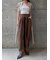 SHEER ORGANZA WIDE PANTS（ｼｱｰｵｰｶﾞﾝｼﾞｰﾜｲﾄﾞﾊﾟﾝﾂ）