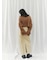 【ウォッシャブル加工】FAUX LEATHER SKIRT（ﾌｪｲｸﾚｻﾞｰｽｶｰﾄ）