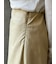 【ウォッシャブル加工】FAUX LEATHER SKIRT（ﾌｪｲｸﾚｻﾞｰｽｶｰﾄ）