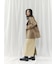 【ウォッシャブル加工】FAUX LEATHER SKIRT（ﾌｪｲｸﾚｻﾞｰｽｶｰﾄ）