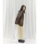 【ウォッシャブル加工】FAUX LEATHER SKIRT（ﾌｪｲｸﾚｻﾞｰｽｶｰﾄ）