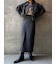 【ウォッシャブル加工】FAUX LEATHER SKIRT（ﾌｪｲｸﾚｻﾞｰｽｶｰﾄ）