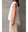 DRAPED RUFFLE SLEEVELESS TOP（ﾄﾞﾚｰﾌﾟﾗｯﾌﾙｽﾘｰﾌﾞﾚｽﾄｯﾌﾟｽ）