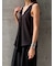 DRAPED RUFFLE SLEEVELESS TOP（ﾄﾞﾚｰﾌﾟﾗｯﾌﾙｽﾘｰﾌﾞﾚｽﾄｯﾌﾟｽ）