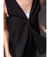 DRAPED RUFFLE SLEEVELESS TOP（ﾄﾞﾚｰﾌﾟﾗｯﾌﾙｽﾘｰﾌﾞﾚｽﾄｯﾌﾟｽ）