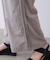 【接触冷感】脇ピンタックパンツ