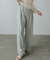 【Bab】ストレッチワイドストレートパンツ