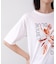 デジタルフラワープリントＴシャツ