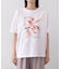 デジタルフラワープリントＴシャツ
