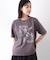 デジタルフラワープリントＴシャツ