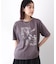 デジタルフラワープリントＴシャツ