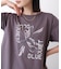 デジタルフラワープリントＴシャツ