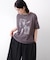 デジタルフラワープリントＴシャツ