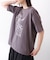 デジタルフラワープリントＴシャツ