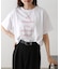 【Bab】立体プリントオーバーサイズロゴTEE