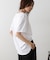 【Bab】立体プリントオーバーサイズロゴTEE