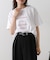 【Bab】立体プリントオーバーサイズロゴTEE
