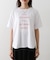 【Bab】立体プリントオーバーサイズロゴTEE