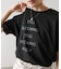 【Bab】立体プリントオーバーサイズロゴTEE