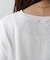 【Bab】ドットチュールレイヤードロゴカットソー