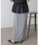 【Bab】【選べるサイズ展開】のびのび快適！シャイニーイージースカート