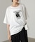 【Bab】フォトプリントTシャツ