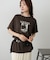 【Bab】フォトプリントTシャツ