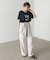 【Bab】フォトプリントTシャツ
